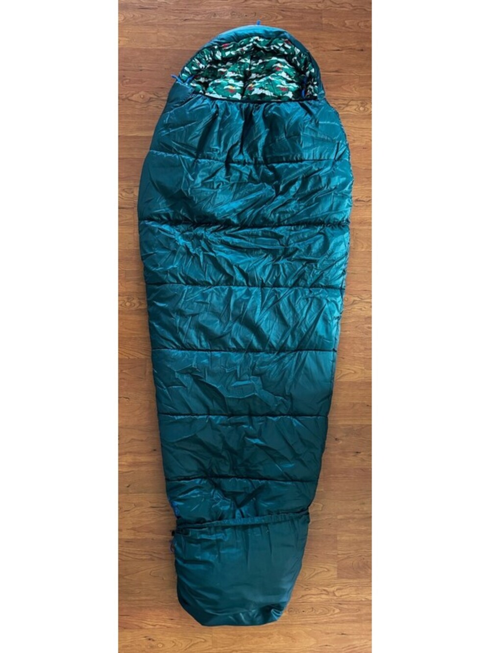 REI Kindercone 25°F Kids Sleeping Bag Teal Up to 60"